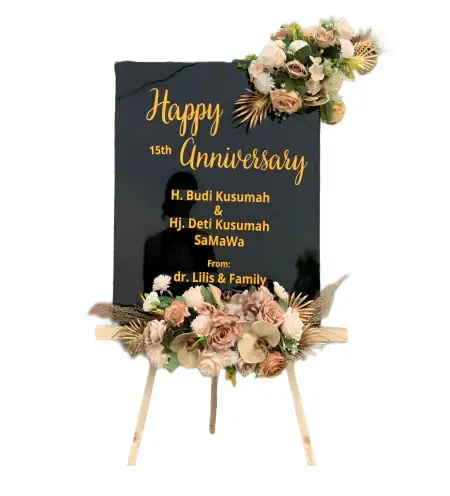 Papan Bunga Akrilik Kresikan