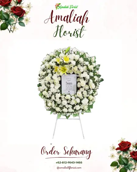 Krans Bunga Duka Kresikan